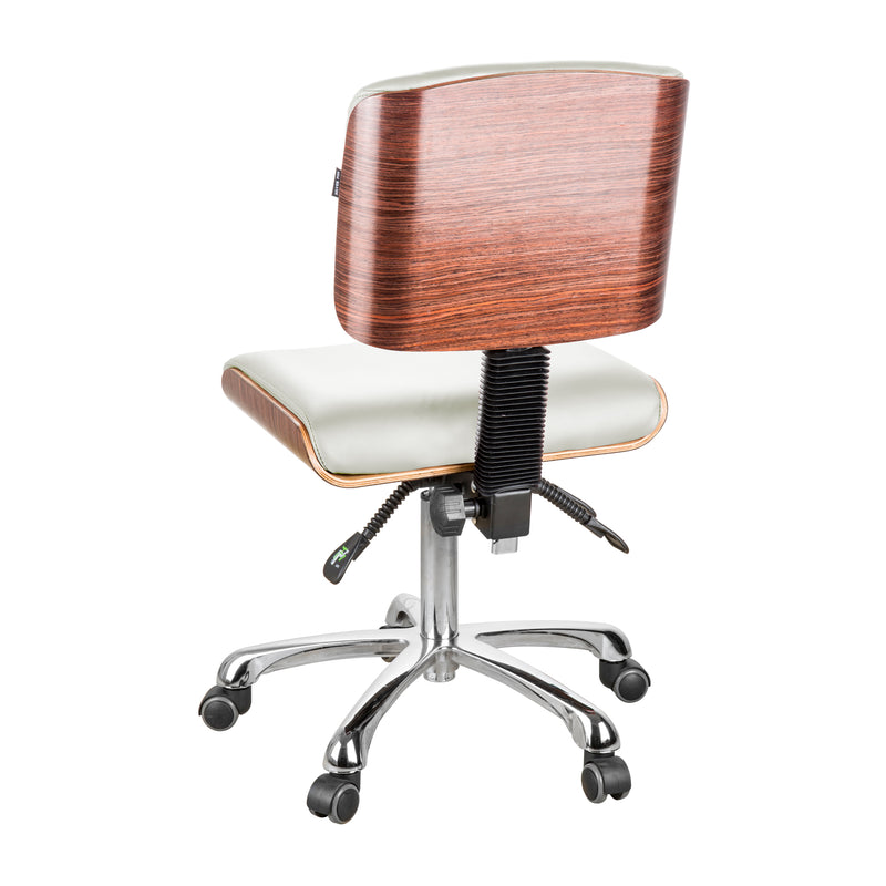 Contempo Dlx Large Air-Lift Backrest Stool