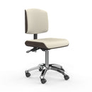 Elevé™ ProLift Stool – Extra-Wide Seat with Lumbar Support & Footrest