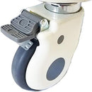 Emergency Cart MS3C-600CRM, Hospital Crash Cart with Accessories, IV Pole, O2 Holder, Defibrillator Shelf, Cardiac Board, Trash Bin - Red