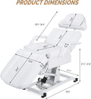 Full Electric Treatment Bed/Table with Free Stool - Versatile and Adjustable