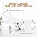 Full Electric Treatment Bed/Table with Free Stool - Versatile and Adjustable