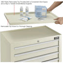 5-Drawer Medical Cart w/ Key Lock
