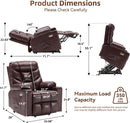 Smooth Electric Recliner Chair with Remote