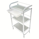 Glass Trolly Medium Esthetics Accessory Cart
