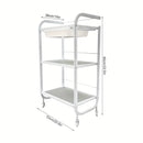 Glass Trolly Medium Esthetics Accessory Cart