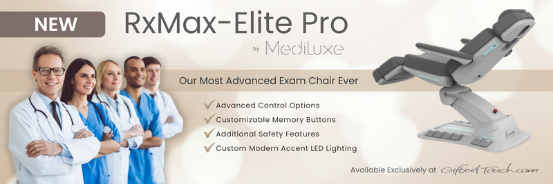 MediLuxe Rx-Max Elite Pro<br> New! The Next Level <br> Powered Exam and Procedure Chair