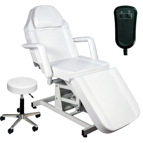 Value Electric Exam Chair Treatment Table MediSpa Facial Bed Free Stool