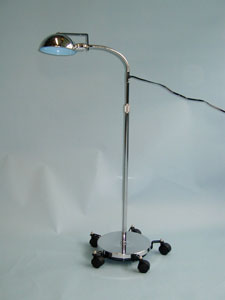 Mobile Exam CFL Lamp w-Ventilated Parabolic Shade