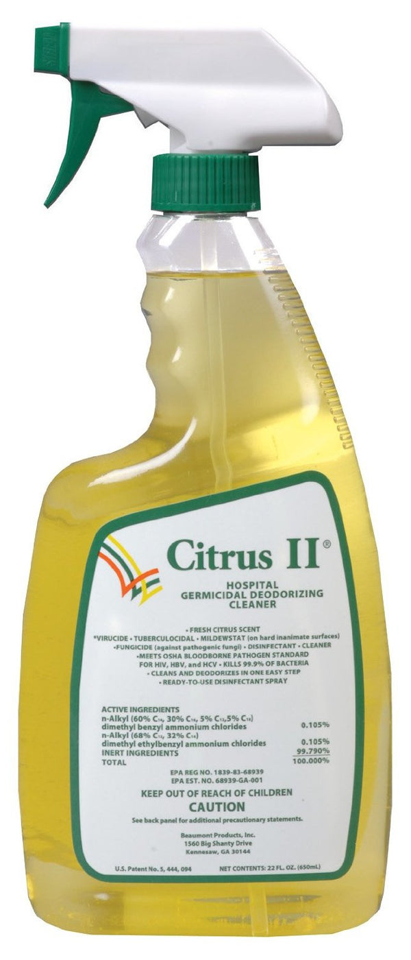 Citrus II® Hospital Germicidal Deodorizing Cleaner 22 oz