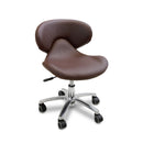 Continuum Tech Chair Standard - Pedicure Technician's Stool, Low Height Range.