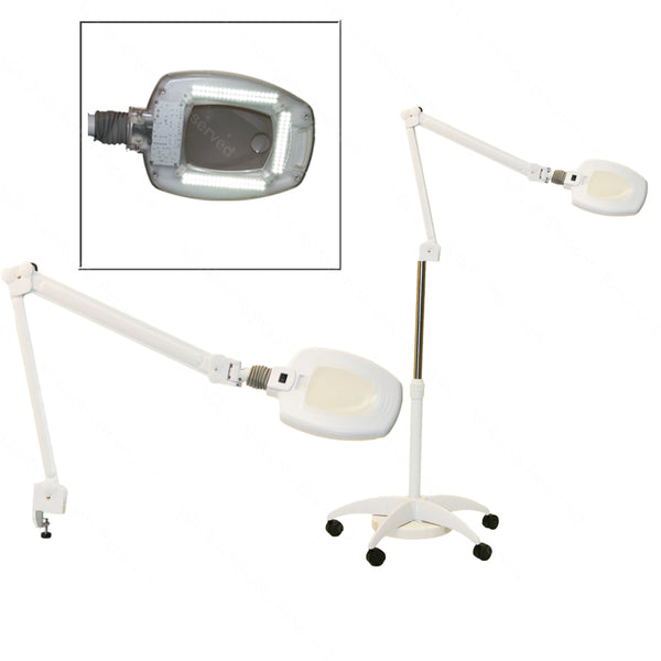 Luxo Corporation Magnifier Lights - Magnifier Lamp, Light Grey, 1.75, —  Grayline Medical