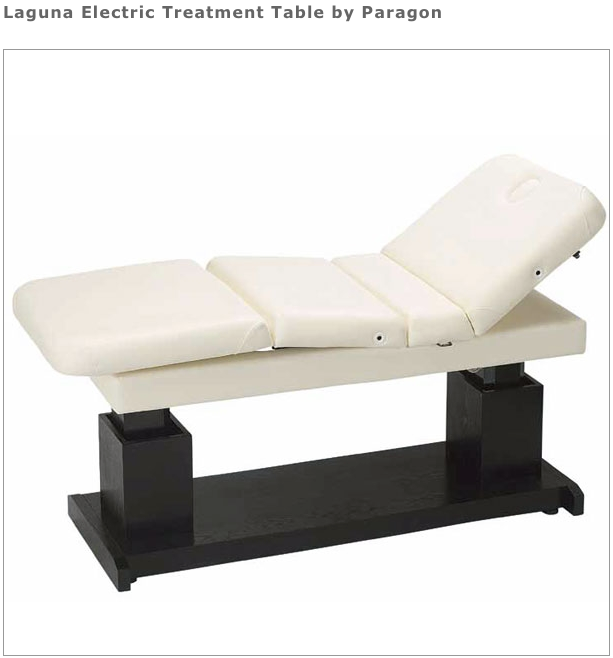 M20 Laguna Electric Treatment Table with eAssist Lift - Premier Spa Experience