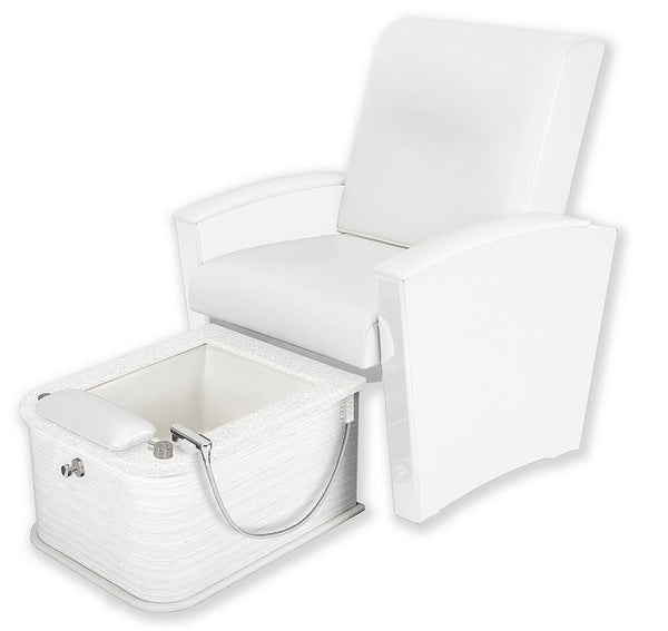 Mystia™ Manicure - Pedicure Chair with Plumbed Footbath