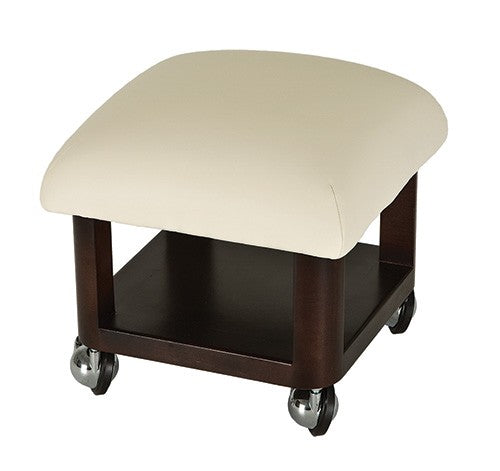 Designer Pedi Stool - Pedicure Technician's Stool, Low Height Range.