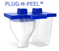 Plug-n-Peel Closed Canister System