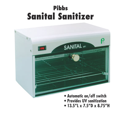 Pibbs Sanital Mini U.V. Sterilizer - Sanitzer