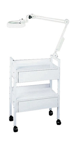 European Closed Drawer Trolley with Mag Lamp