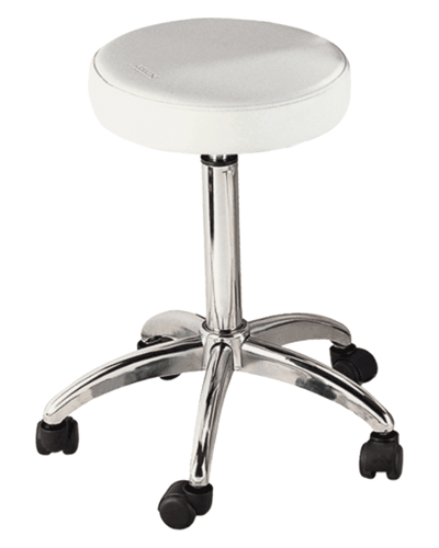 Chrome Base Standard Twist Stool