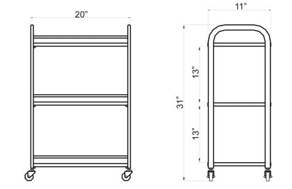 Storage Rack and Trolley